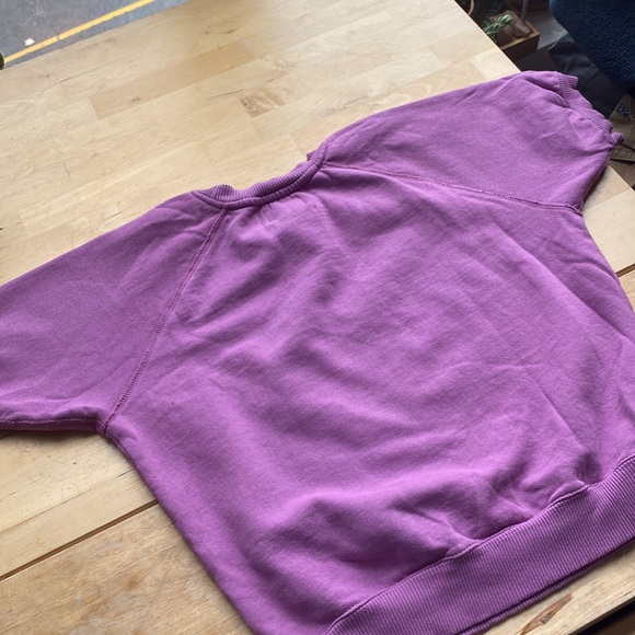 Purple short sleeved sweater - Picture 2 of 2